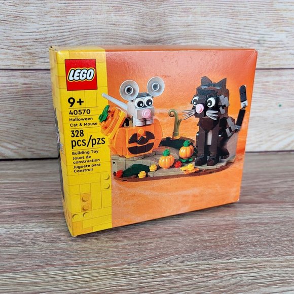 Lego Other - NEW Lego Halloween Cat and Mouse Limited‎ Release Edition Seasonal Fall 40570